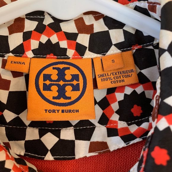 Orange Tory Burch sweater-vest with under-shirt - size S - Picture 3 of 3